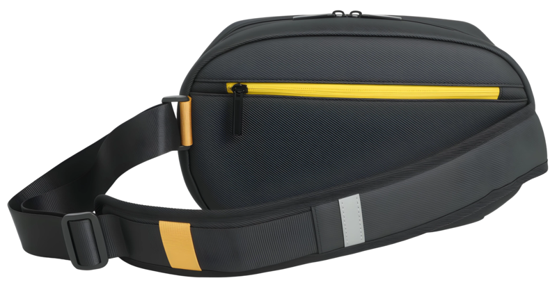 Smart LED Display Riding Crossbody Bag Graffiti Style