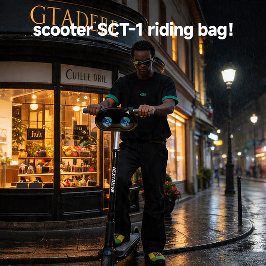 Scooter Smart LED Riding Bag SCT Series — SCT-1, SCT-2, SCT-3, SCT-4 comparison for urban cyclists and scooter commuters