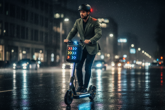 Electric Scooter Night Commuting: Why Stock Deck Lights Fail & How to Be Seen in 2026