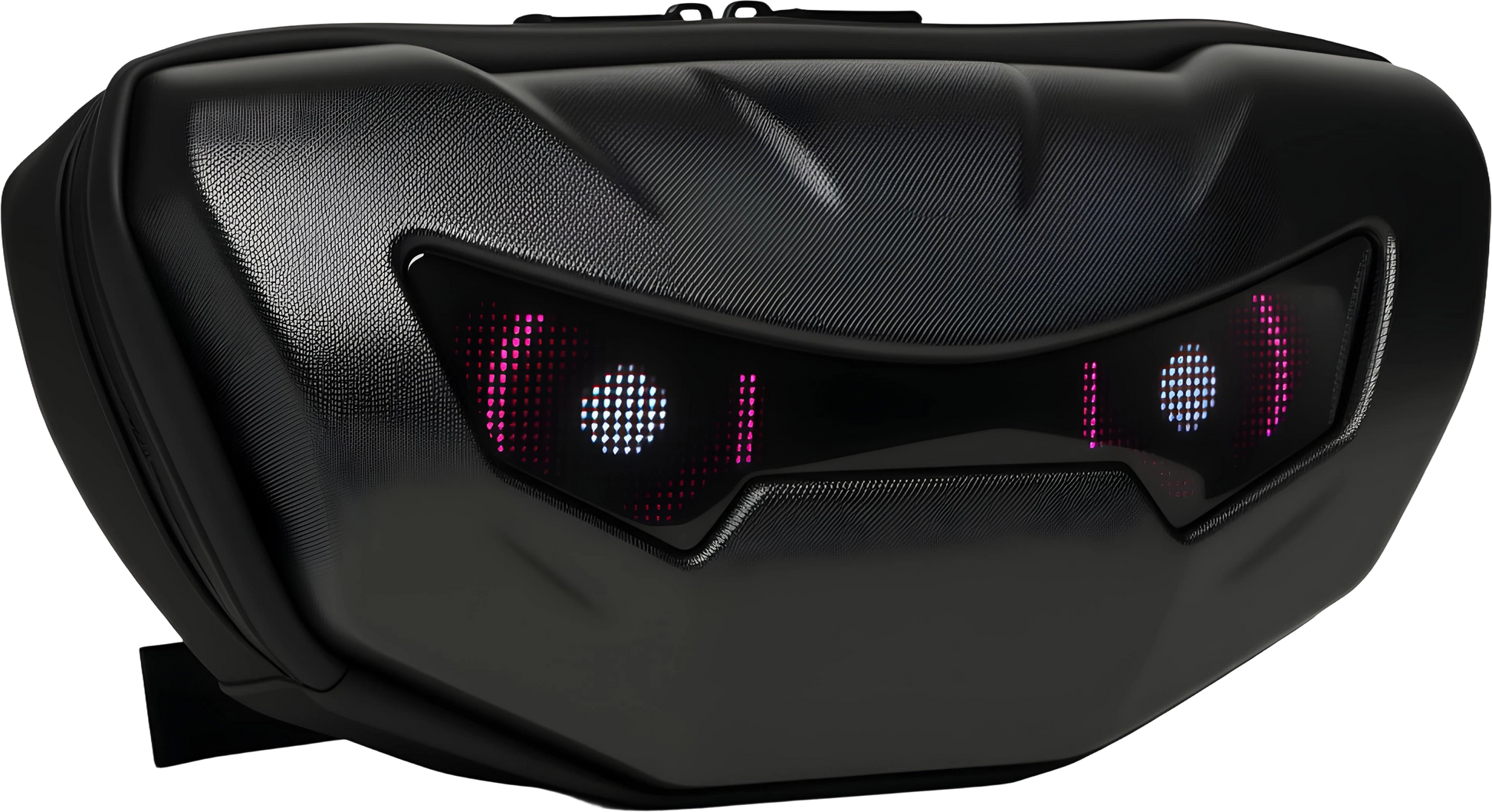 SCT-3 smart LED scooter bag USB charging and battery life detail