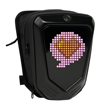 SCT-4 smart LED riding bag app control Bluetooth connectivity overview