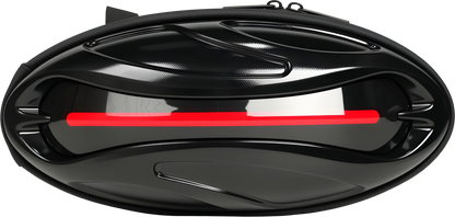 SCT-2 smart LED scooter bag turn signal light modes feature diagram