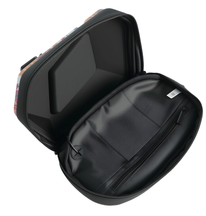 Smart LED Display Riding Crossbody Bag Graffiti Style